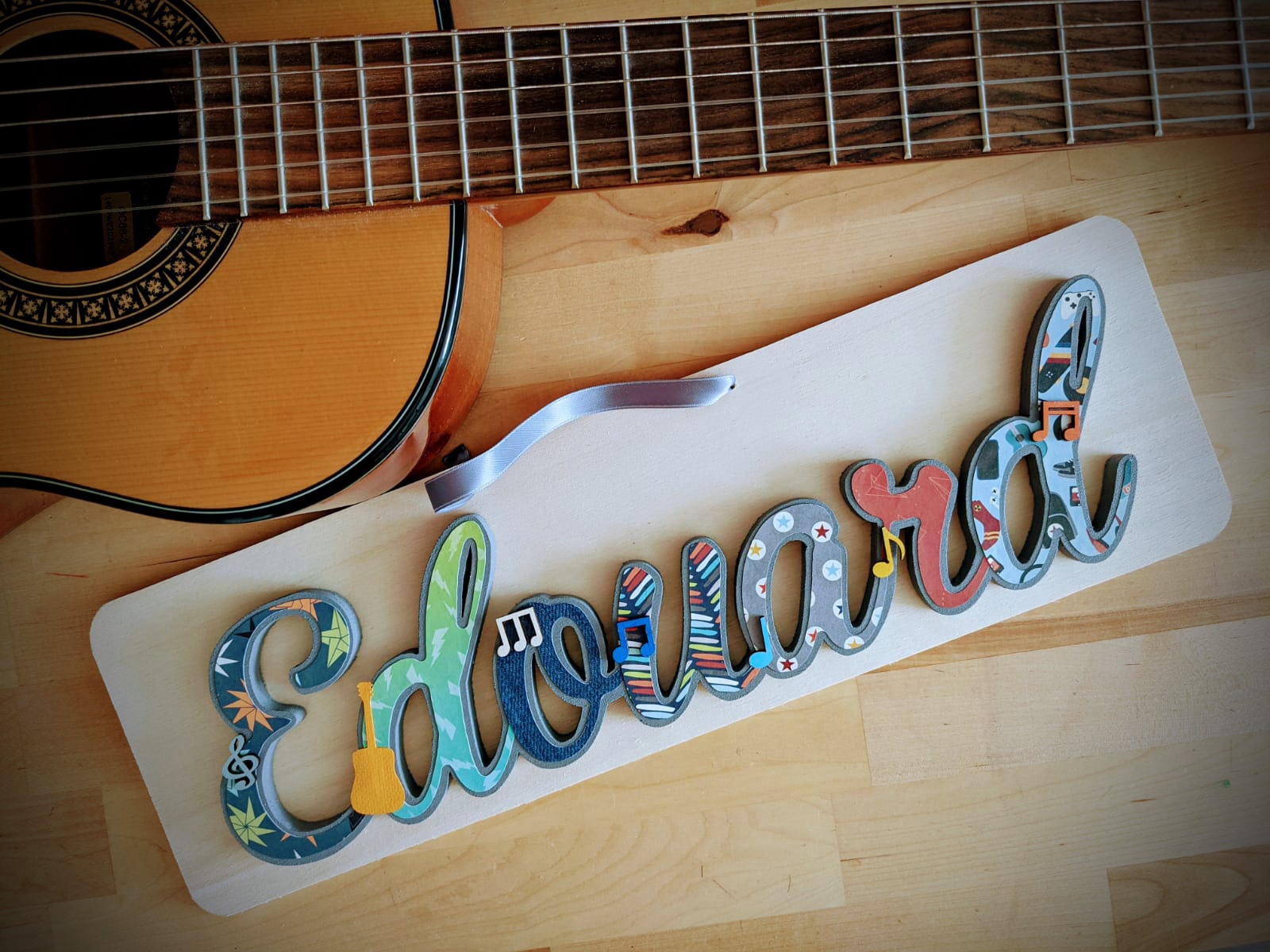 Prénom en bois - Urbain