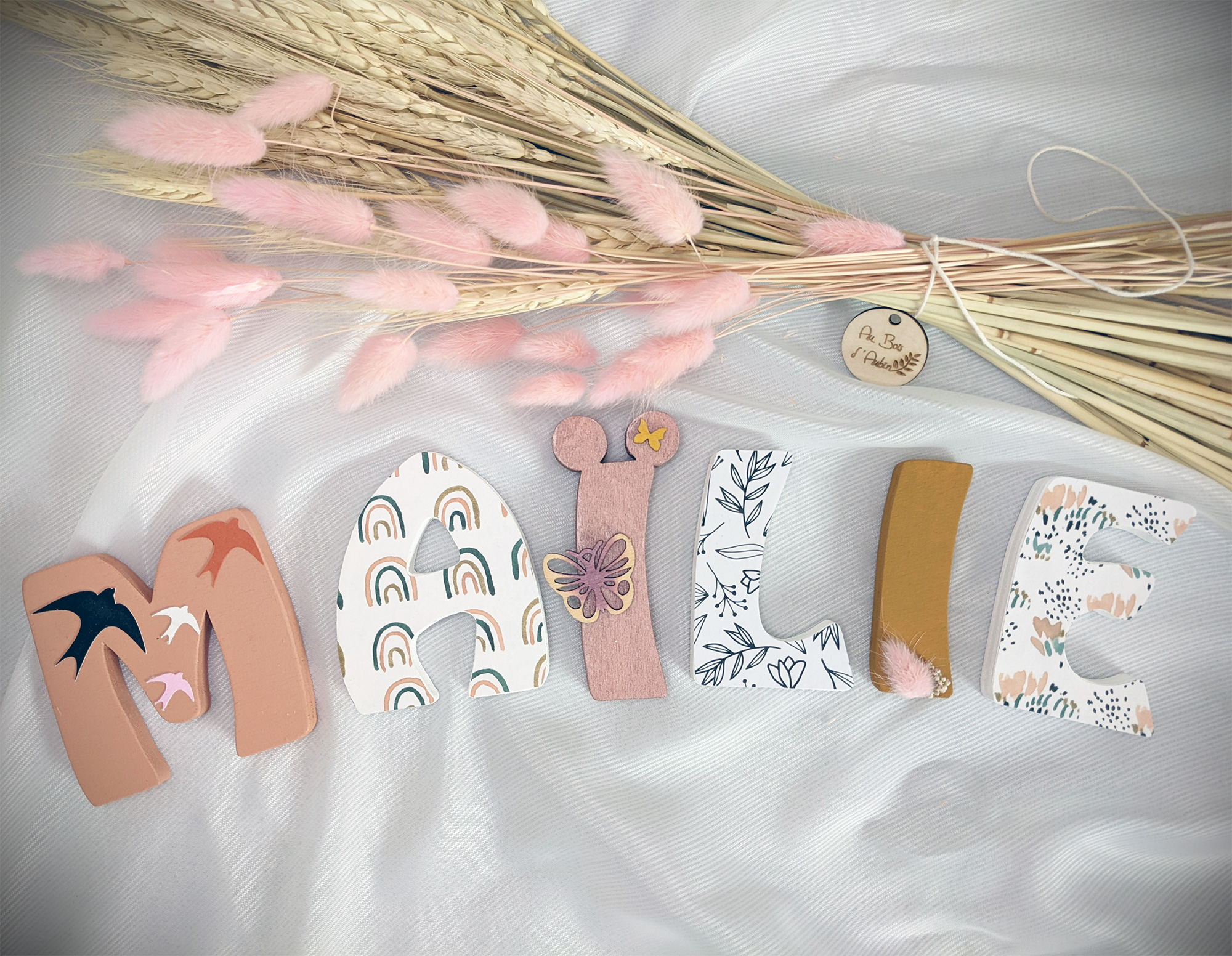 Lettre en bois - Bohème