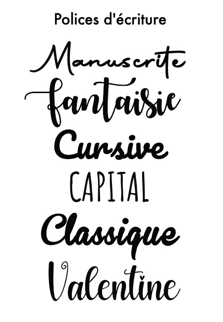 Typographie couronne en bois